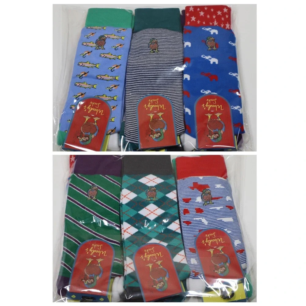 Woody's Men's 6 Pack of Socks‎